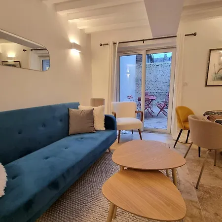 Vakantiehuis Serenity House - Beautiful Town House With Terrace 6p Honfleur